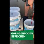 Garagenboden streichen